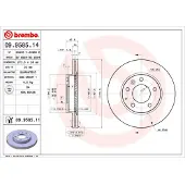 Brembo Remschijf 09.9585.11
