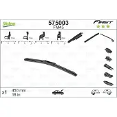Valeo ruitenwissers 575003, geschikt voor VW Golf IV (hatchback, model 1J1) en VW Touran (modellen 1T1 en 1T2)