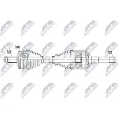 NTY NPW-LR-055 Aandrijfas
