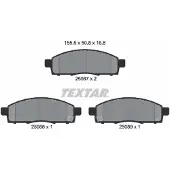 Textar Remblokset 2508701, voor