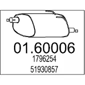 MTS 01.60006 Einddemper