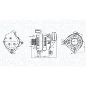 MAGNETI MARELLI 063377578010 Dynamo / Alternator