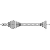 METELLI Aandrijfas 17-0647