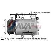 Ava Cooling FDAK674 Aircopomp