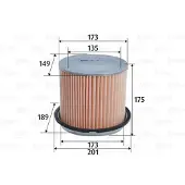 Valeo Luchtfilter 585764