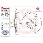 Brembo Remschijf 09.D899.13