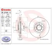 Brembo Remschijf 09.9760.10, 1 Stuk