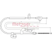 METZGER Trekkabel, parkeerrem 10.4510