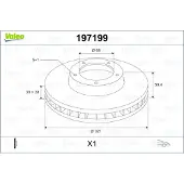Valeo Remschijf 197199