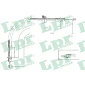 LPR C0281B Handremkabel