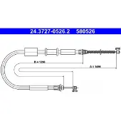 Ate 24.3727-0526.2 Handremkabel