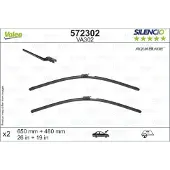 Valeo Wisserblad Silencio AquaBlade VA302, 650/480mm, Voor, 2 Stuk