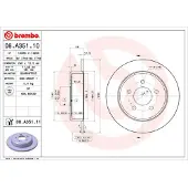 Brembo 08.A351.11 Remschijf