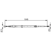 Bosch 1 987 482 191 Handremkabel