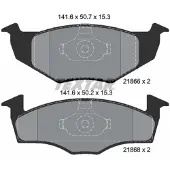 Textar Remblokset 2186601, voor