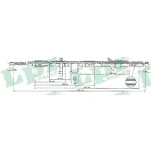 LPR C0321B Handremkabel