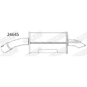 Walker 24645 Einddemper
