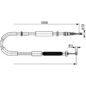 Bosch Trekkabel, parkeerrem 1 987 482 588