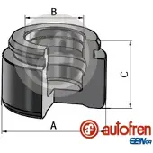 AUTOFREN SEINSA D025821 Zuiger, remklauw