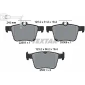 Textar Remblokset 2260101, achter