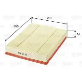 Valeo 585198 Luchtfilter