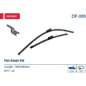 Denso Wisserblad DF-095, 700/400mm, Voor, 2 Stuk