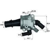 MAHLE ORIGINAL Thermostaat, koelvloeistof TI 164 88