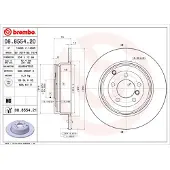 Brembo 08.8554.21 Remschijf