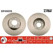 TRW DF6003S Remschijf