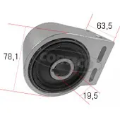 CORTECO 49403100 Draagarmrubber