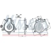 Nissens Waterpomp, motorkoeling 832147