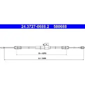 Ate 24.3727-0688.2 Handremkabel