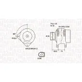MAGNETI MARELLI 063731905010 Dynamo / Alternator