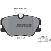 Textar Remblokset 2094102, voor