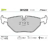 Valeo 301259 Remblokken