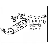 MTS 01.69910 Einddemper