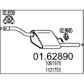 MTS 01.62890 Einddemper