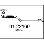 MTS 01.22160 Voorpijp