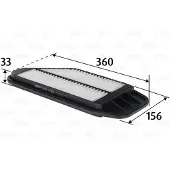 Valeo 585436 Luchtfilter
