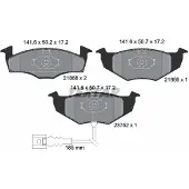 Textar Remblokset 2186801, voor