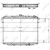NRF 519533 Radiateur