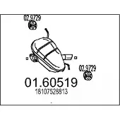 MTS 01.60519 Einddemper