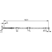 Bosch 1 987 482 293 Handremkabel