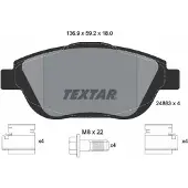 Textar Remblokset 2488301, voor