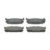 FERODO Remblokken set FDB1755 Ferodo voor o.a. MAZDA
