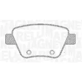 MAGNETI MARELLI 363916060441 Remblokken