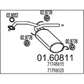 MTS 01.60811 Einddemper