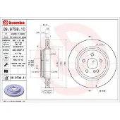 Brembo 09.9738.11 Remschijf