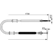 Bosch 1 987 482 590 Handremkabel
