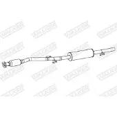Walker 24494 Uitlaat middendemper